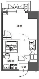 ラシーヌ東上野 602 間取り図