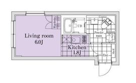 エクサム桜新町 104 間取り図