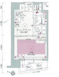 エステムプラザ飯田橋タワーレジデンス 203 間取り図