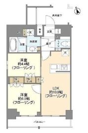 リビオレゾン新虎通り 12階 間取り図