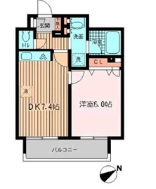 ラポール三田 904 間取り図