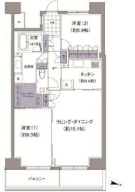 アビティ目黒 512 間取り図