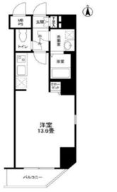 トゥルム錦糸町 302 間取り図