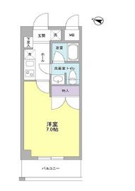 ヴァンフォーレ目黒 304 間取り図