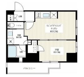 D'クラディアイヴァン御茶ノ水 9階 間取り図