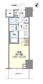 ドレッセ目黒大橋プレヴィ 3階 間取り図