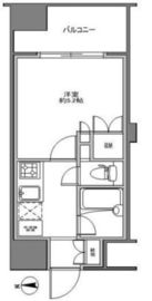 パレ・ソレイユ日本橋三越前 5階 間取り図