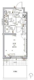 クレイシア目黒都立大学 1階 間取り図