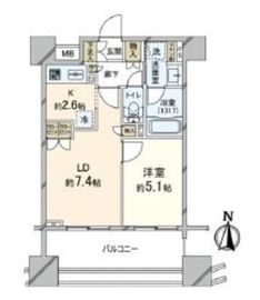 プライア渋谷 3階 間取り図