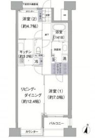 アビティ目黒 307 間取り図