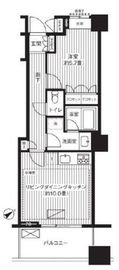 エアライズタワー 5階 間取り図