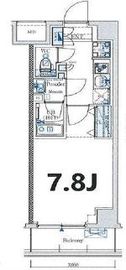 エストゥルース両国2 101 間取り図