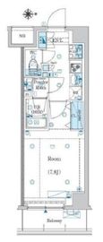 エストゥルース両国2 203 間取り図