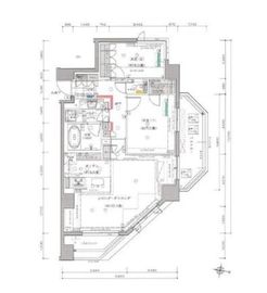 ヴィークコート原宿Hills 5階 間取り図