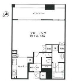 アルス恵比寿メイクス 9階 間取り図