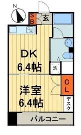 ソサエティ蔵前 305 間取り図