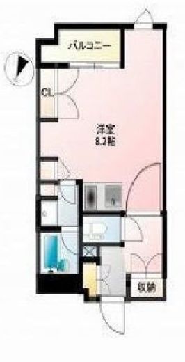 リビオレゾン小石川 11階 間取り図