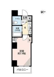プレール・ドゥーク中野富士見町 4階 間取り図