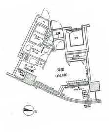コンフォリア愛宕 702 間取り図