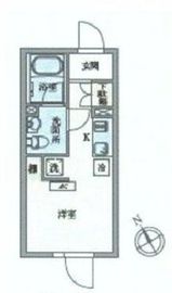 パセオ市谷台町 2-302 間取り図