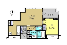 宮益坂ビルディングザ・渋谷レジデンス 10階 間取り図