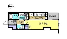 宮益坂ビルディングザ・渋谷レジデンス 6階 間取り図