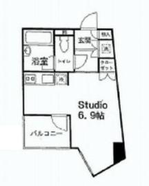 コンフォリア小石川 103 間取り図