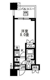 レジディア錦糸町 304 間取り図