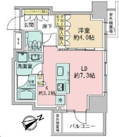 シャリエ御茶ノ水 11階 間取り図