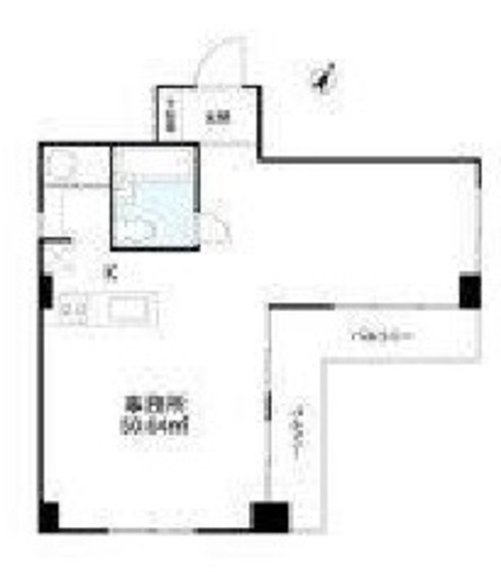 サンハイム永田町 2階 間取り図