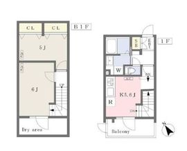 リーガランド三田 102 間取り図