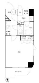 ルーブル白金高輪参番館 303 間取り図