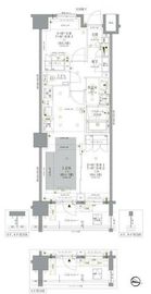 ドゥーエ早稲田 305 間取り図