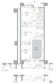 ドゥーエ早稲田 307 間取り図