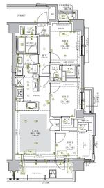 ドゥーエ早稲田 323 間取り図