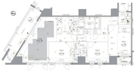 ドゥーエ早稲田 402 間取り図