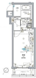 クレヴィスタ中野落合 101 間取り図