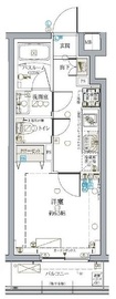 クレヴィスタ中野落合 102 間取り図