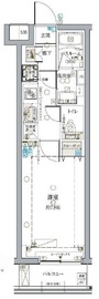 クレヴィスタ中野落合 105 間取り図