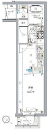 クレヴィスタ中野落合 205 間取り図