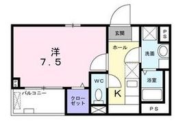 ビレッジアップ渋谷 203 間取り図