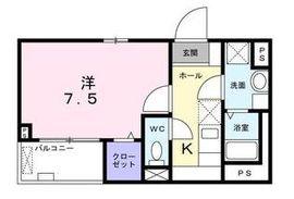 ビレッジアップ渋谷 203 間取り図