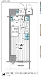 グランド・ガーラ銀座 5階 間取り図