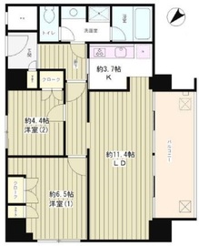 リバー＆タワー 1206 間取り図