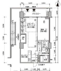 東雲キャナルコートCODAN 17-301 間取り図
