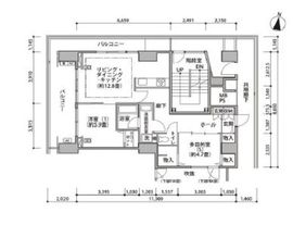 東雲キャナルコートCODAN 16-501 間取り図