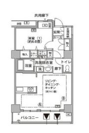 東雲キャナルコートCODAN 18-525 間取り図