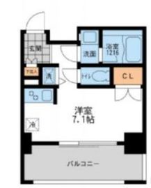 プライマル三軒茶屋 601 間取り図