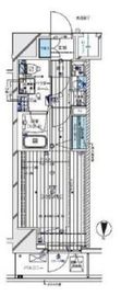 メインステージ門前仲町2 4F2 間取り図