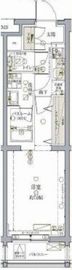 クレヴィスタ三軒茶屋 2階 間取り図